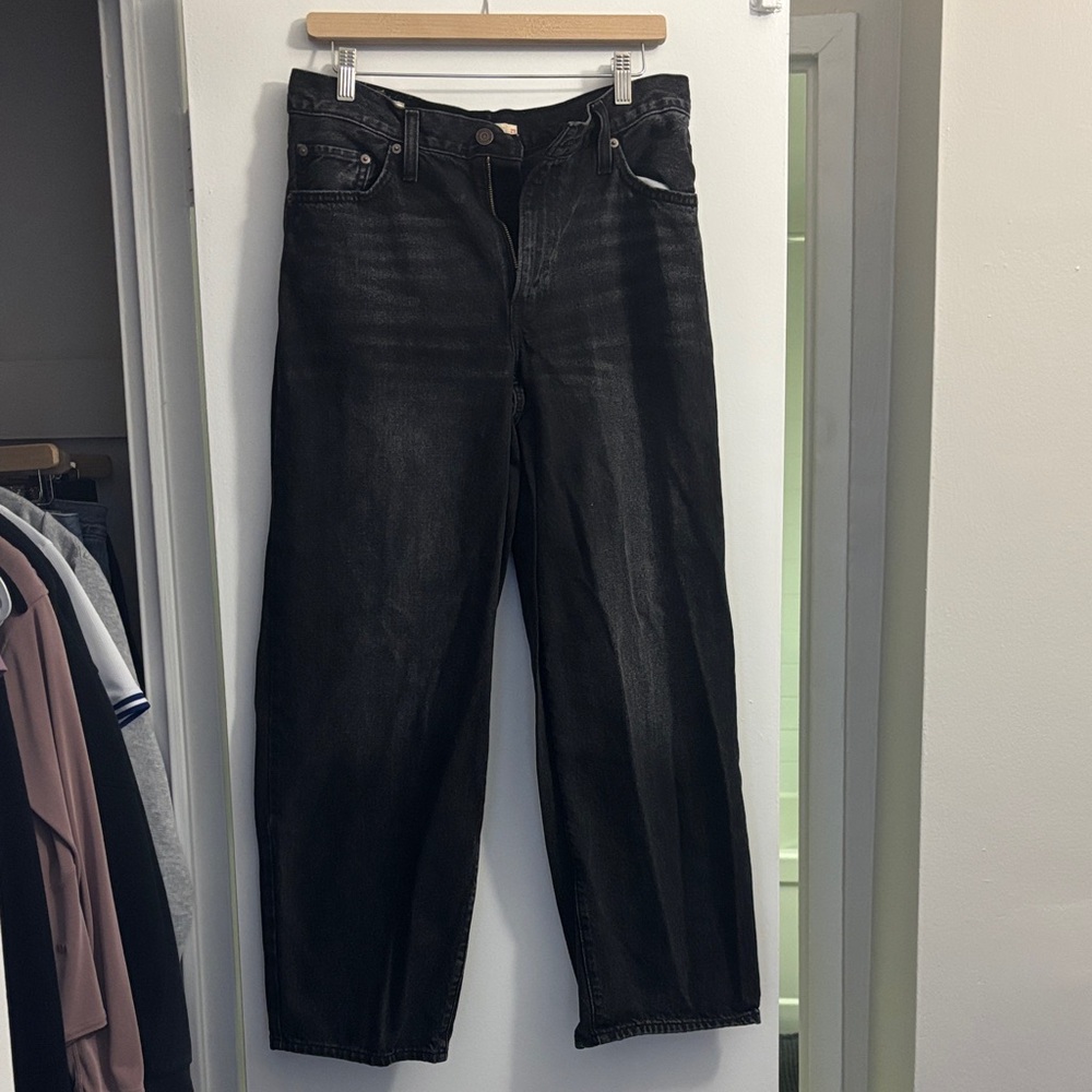 Levi’s baggy dad Black women’s Jeans